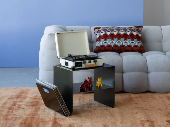 Table basse en acier